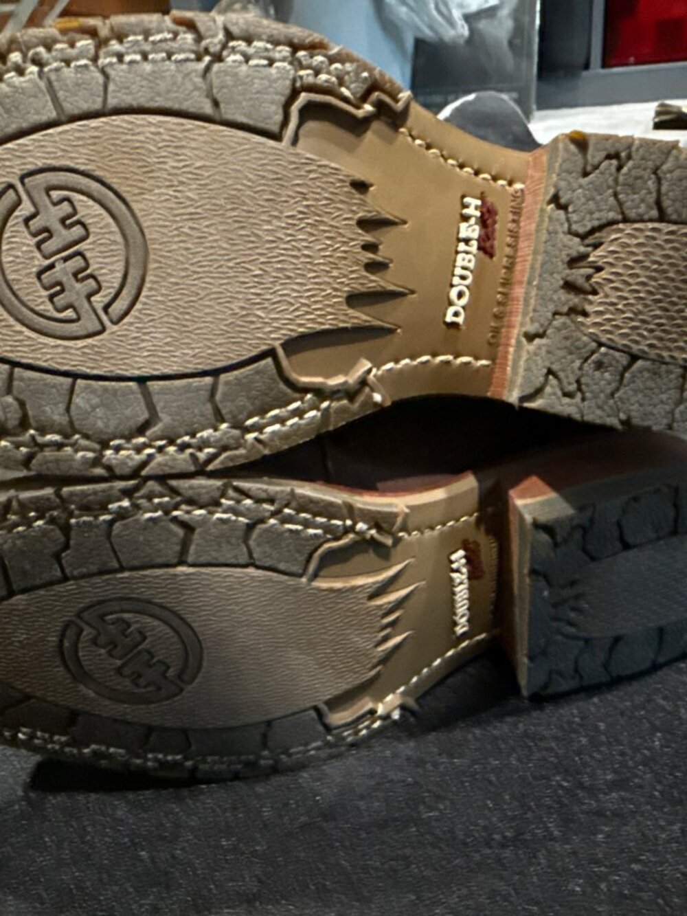 Men's Double H K24197 boots 7 EE - Picture 7 of 8